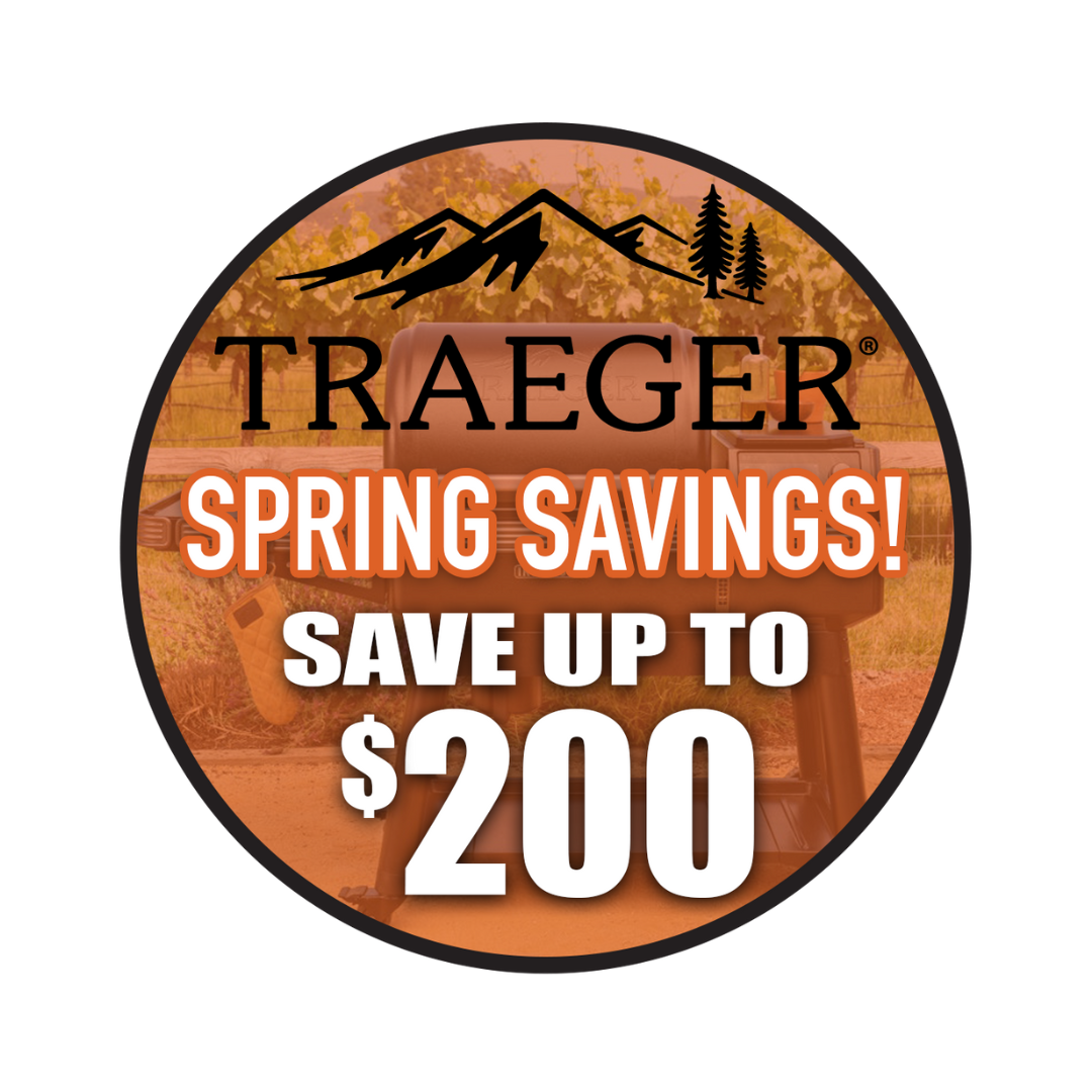 Traeger Sizzling Spring Promotion Save up to $200 on Pellet Smoker Grills and Save $30 on Meater Plus, ends on June 19, 2024