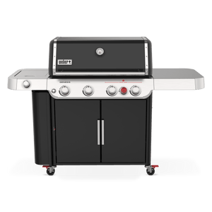 Weber Genesis E-435 4-Burner BBQ in Black with Sear Zone & Side Burner