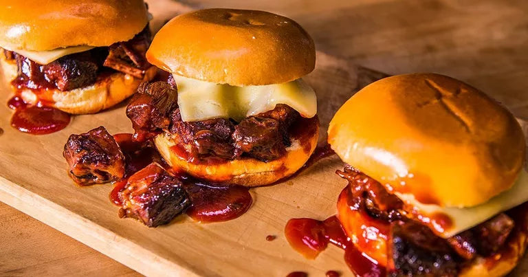 BBQ Burnt Ends Sandwich