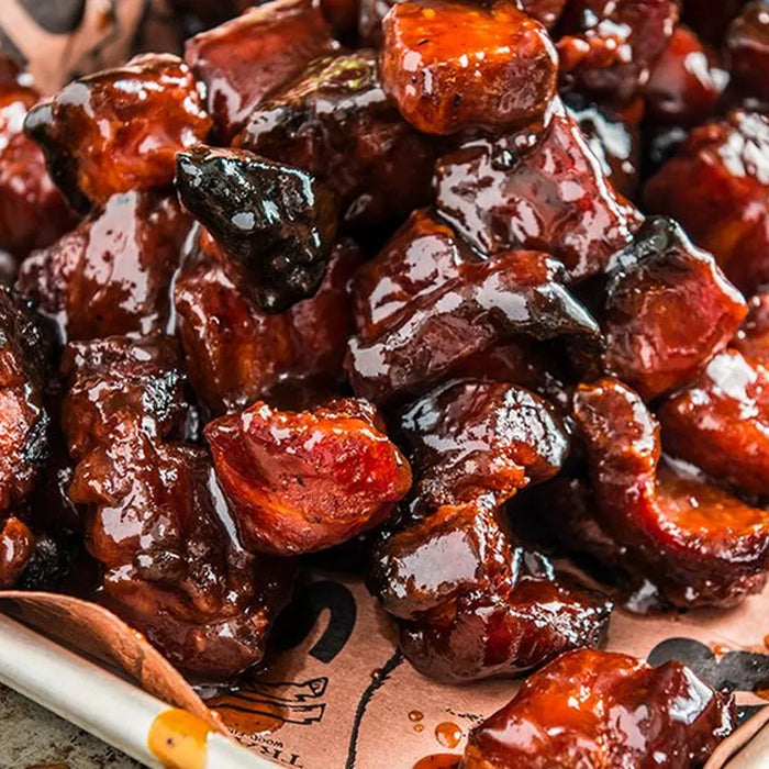 BBQ PORK BELLY BURNT ENDS