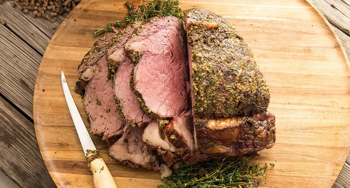 Diva Q's Herb-Crusted Prime Rib
