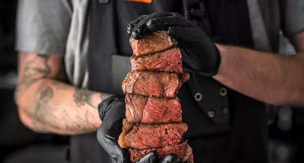 Grilled Butter Basted Porterhouse Steak