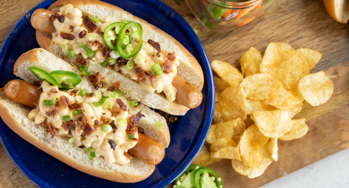 Hot Dog Mac & Cheese