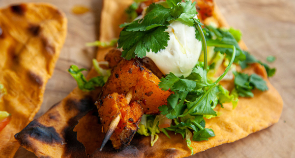 Fall Flavours: Butternut Squash Kebab