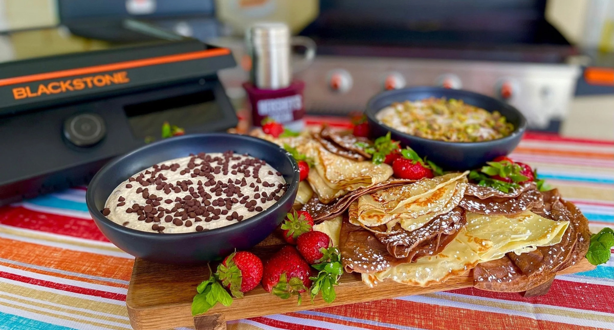 Griddle Cannoli Crêpes Recipe