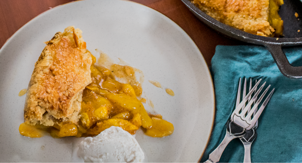 Rustic Peach Pie