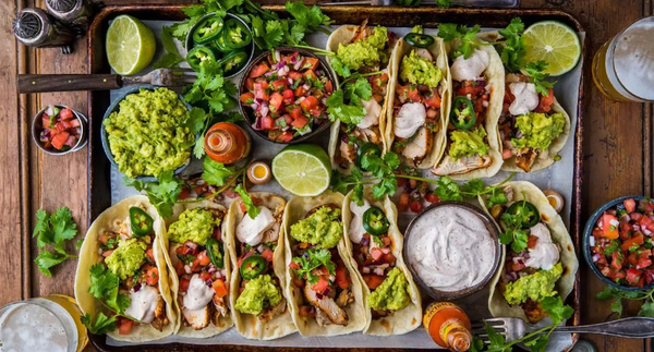 Loaded Grilled Chicken Tacos