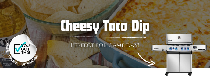 Cheesy Game Day Taco Dip