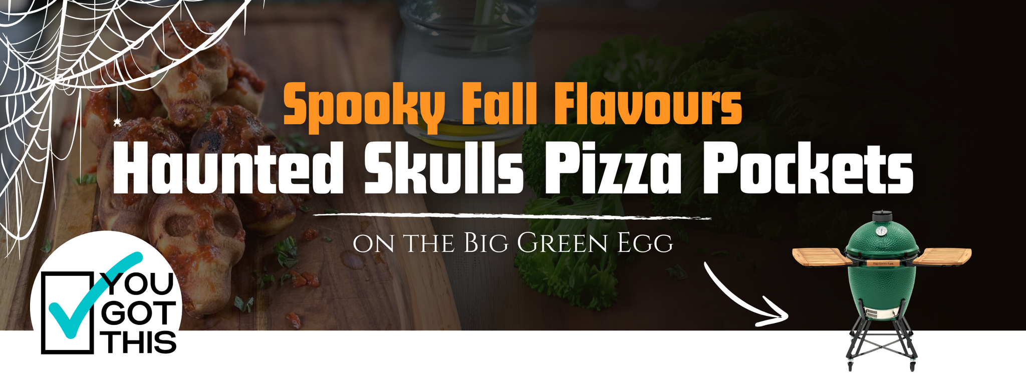 Spooky Fall Flavours: Haunted Skulls Pizza Pockets