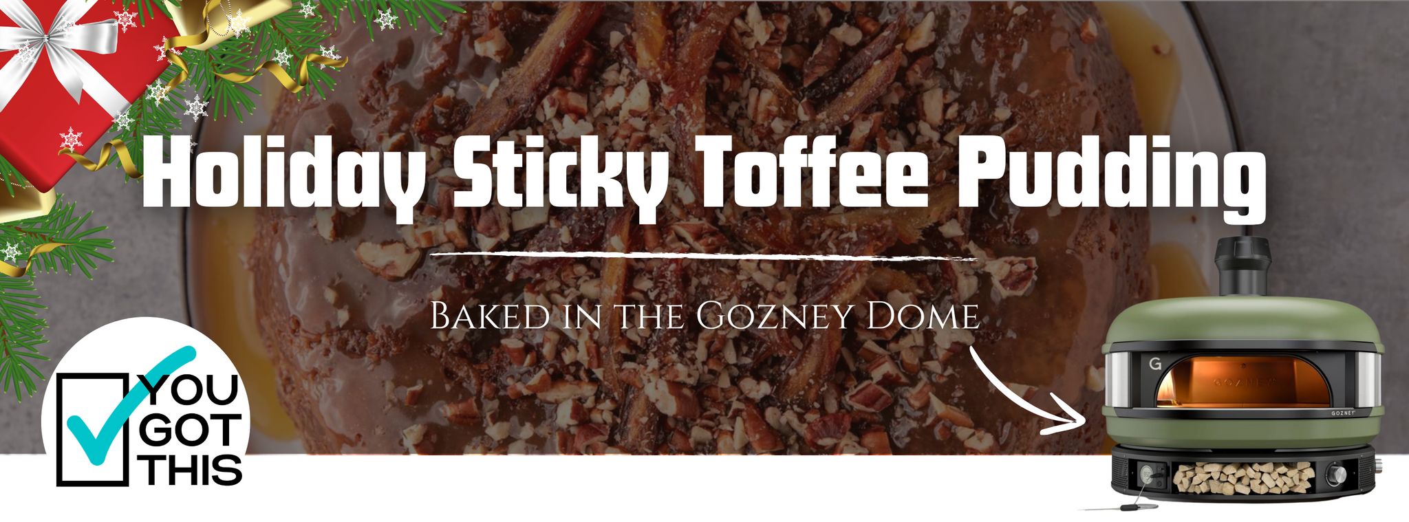 Holiday Sticky Toffee Pudding