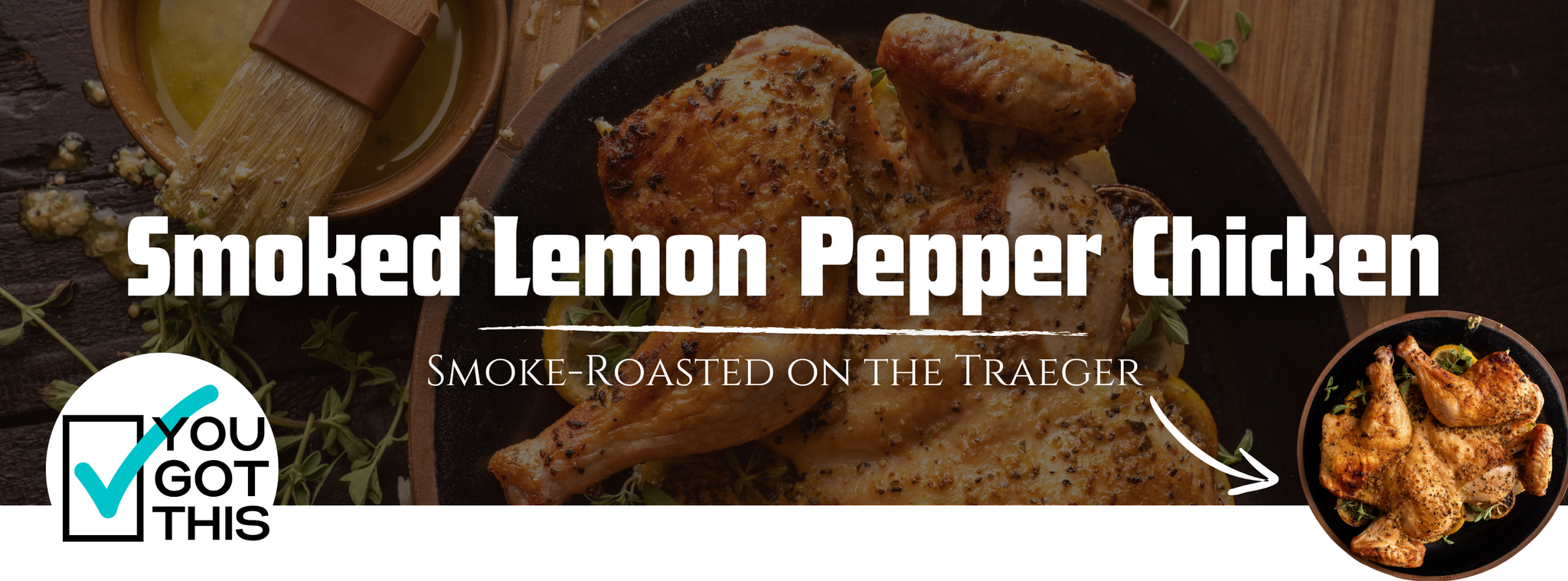 Smoked Lemon Pepper Chicken