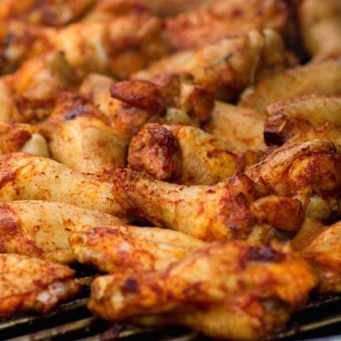 Smoky Chicken Wings by Ed Fisher (Founder of Big Green Egg)