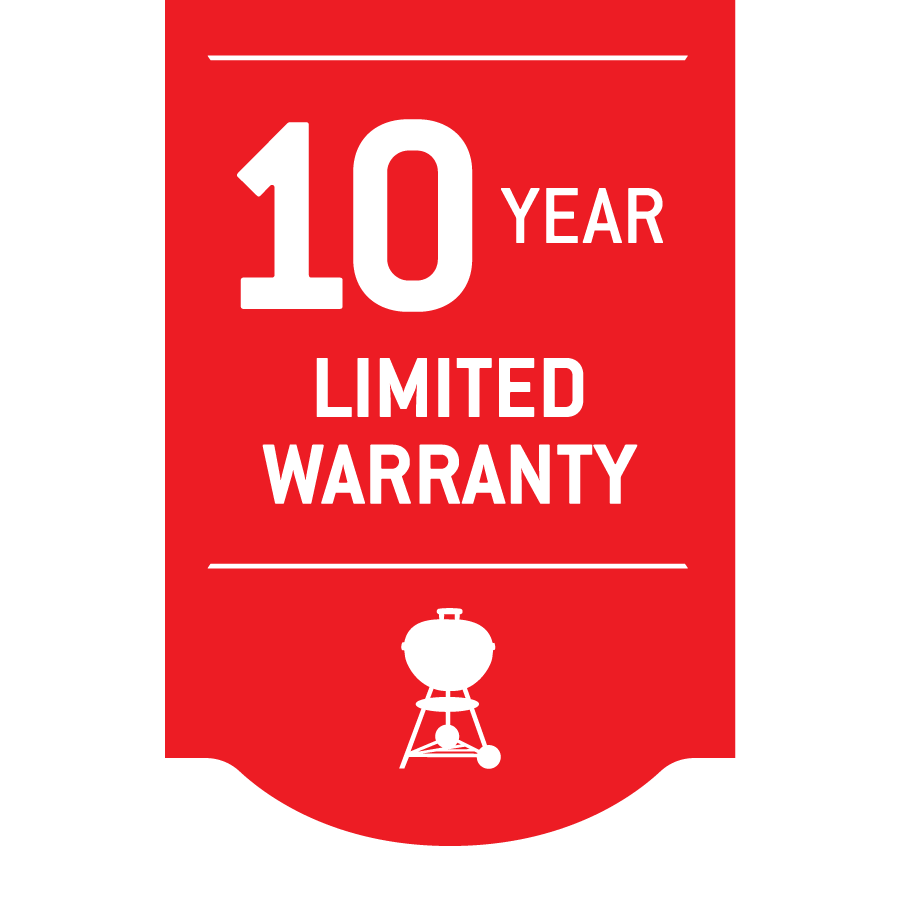 Weber Charcoal Grills 10 Year Limited Warranty Warranty