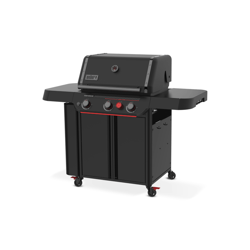 Weber Genesis E-330WR 3-Burner Gas Grill Stealth Edition with Sear Zone