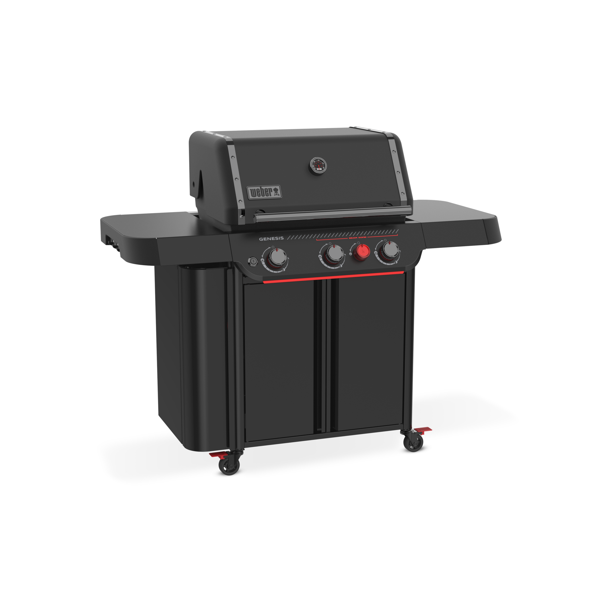 Weber Genesis E-330WR 3-Burner Gas Grill Stealth Edition with Sear Zone