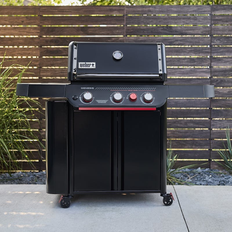 Weber Genesis E-330WR 3-Burner Gas Grill Stealth Edition with Sear Zone