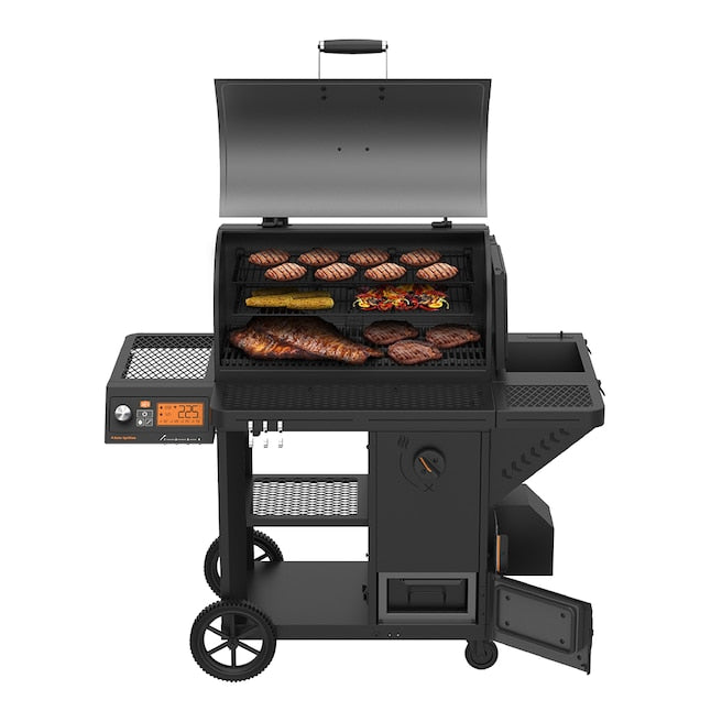 Oklahoma Joe's Tahoma Auto-Feed Charcoal Grill and Smoker