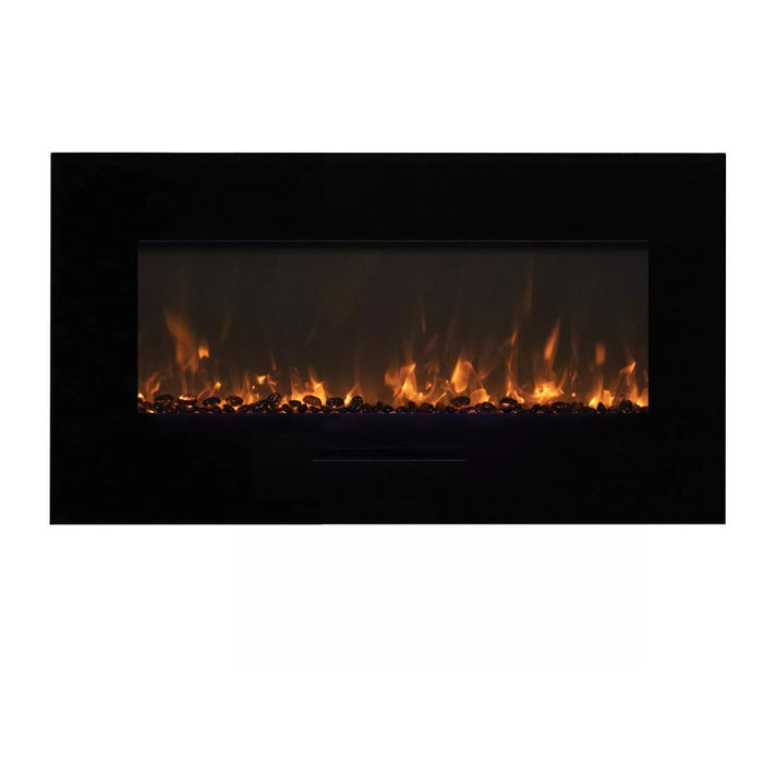 Amantii WM-FM-BG Wall Mount Electric Fireplace