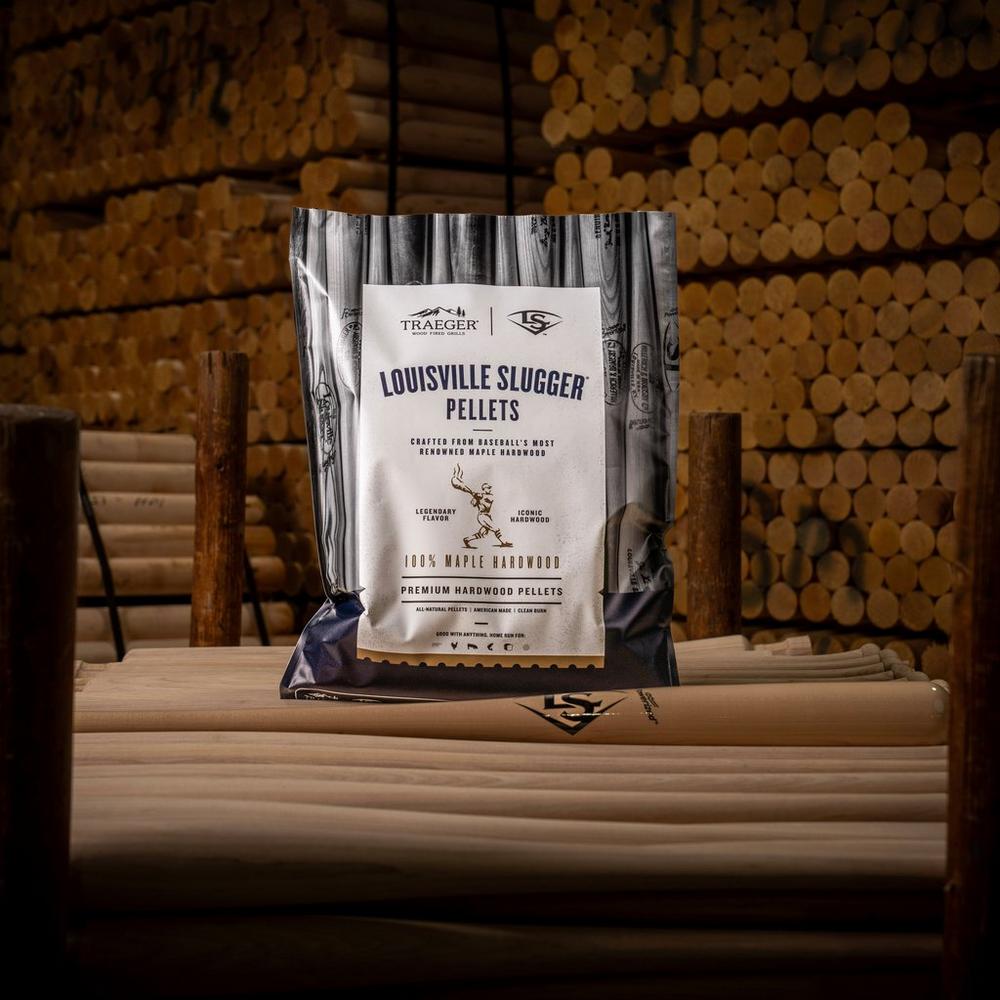 Traeger Limited Edition Louisville Slugger Maple Pellets