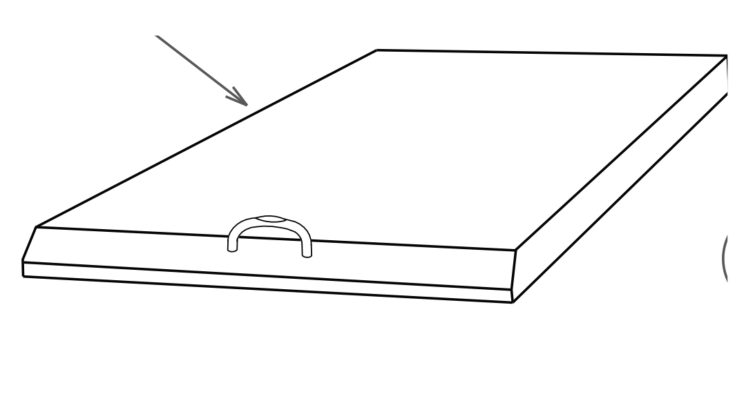 DCS Cover Assembly for Side Burner BGB48