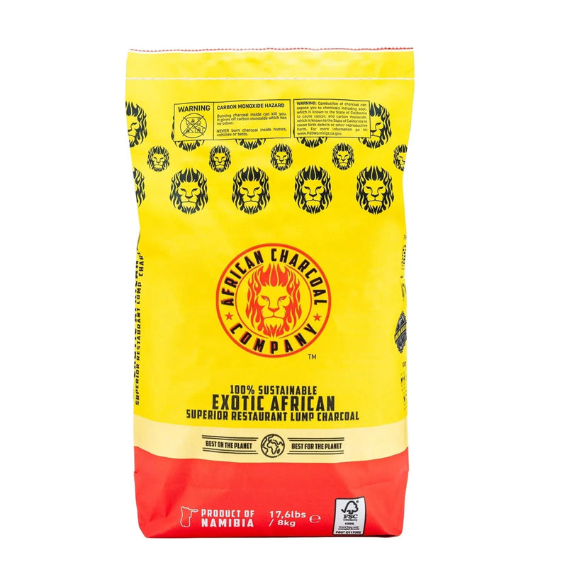African Charcoal Company African Charcoal Company Superior Lump Charcoal (17.6lbs) AFCHARCOAL Accessory Charcoal 783495298656
