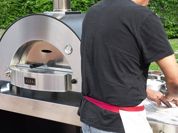 Alfa Forni Alfa Classico 2 Pizze Pizza Oven FXCL-2P-GGRA-U