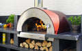 Alfa Forni Alfa Forni 5 Minuti Copper Top FX5MIN-LRAM-T Copper / Wood FX5MIN-LRAM-T Countertop Pizza Oven