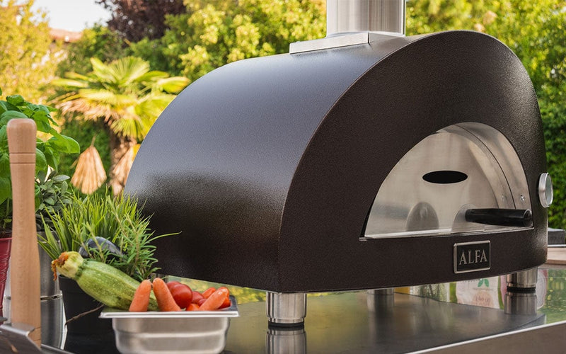 Alfa Forni Alfa Forni Nano Wood or Gas Fired Pizza Oven Countertop Pizza Oven