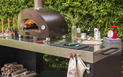 Alfa Forni Alfa Forni Nano Wood or Gas Fired Pizza Oven Countertop Pizza Oven