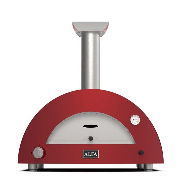 Alfa Forni Alfa Moderno 2 Pizze Gas Fired Pizza Oven Gas / Red FXMD-2P-GROA-U Pizza Oven 812555036577