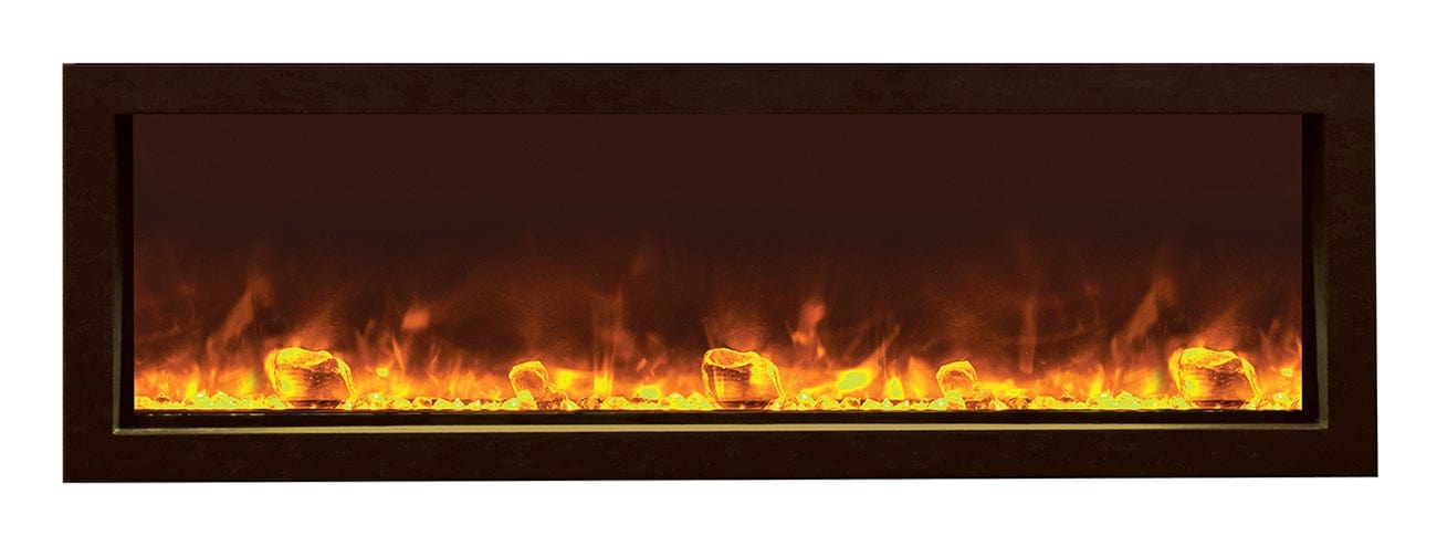 Amantii Amantii 50" Panorama Slim Indoor / Outdoor Built-in Electric Fireplace BI-50-SLIM-OD Built-In Electric Fireplace 182849000677