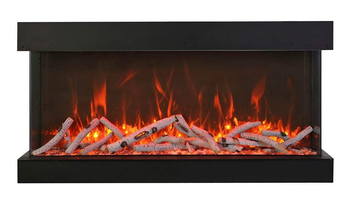 Amantii Amantii 72" Tru-View Extra Tall 3-sided Indoor / Outdoor Electric Fireplace 72-TRV-XT-XL Built-In Electric Fireplace