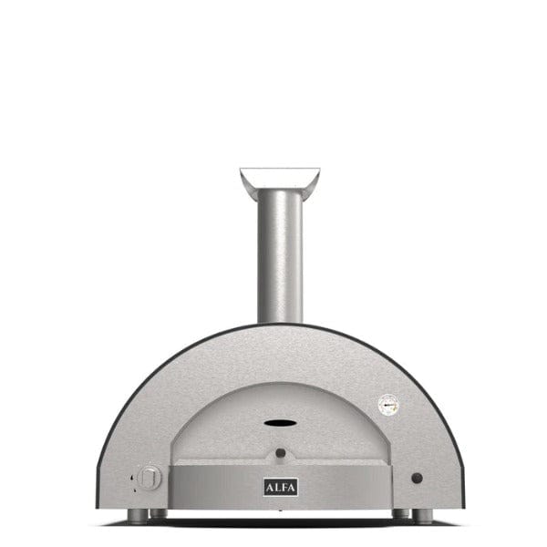 BBQing.com Alfa Classico 4 Pizze Gas Pizza Oven (Ardesia Grey) FXCL-4P-MGRA-U