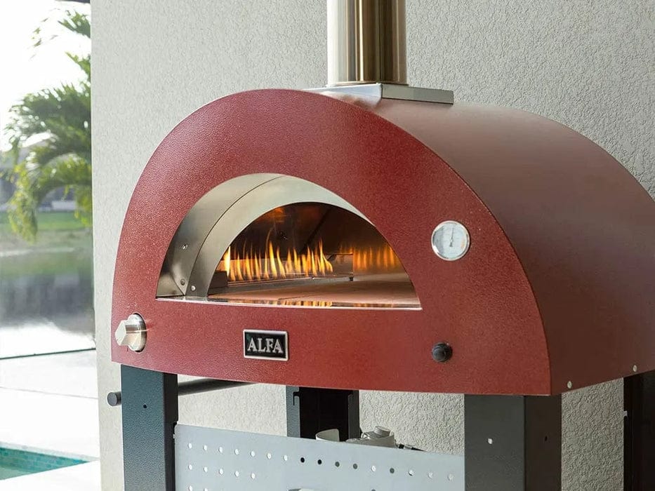 Alfa Moderno Pizze Gas Fired Pizza Oven (Ardesia Grey) —