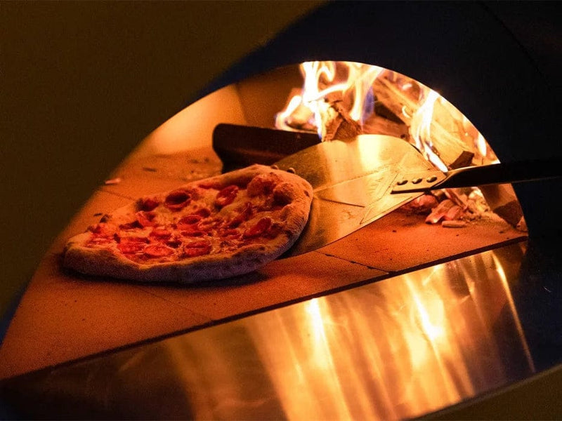 BBQing.com Alfa Moderno 5 Pizze Gas Pizza Oven (Antique Red) FXMD-5P-MROA-U