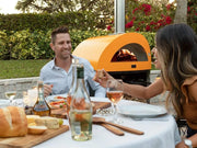 BBQing.com Alfa Moderno 5 Pizze Gas Pizza Oven (Antique Red) FXMD-5P-MROA-U
