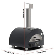 BBQing.com Alfa Moderno Portable Pizza Oven (Antique Red) FXMD-PT-GROA-U