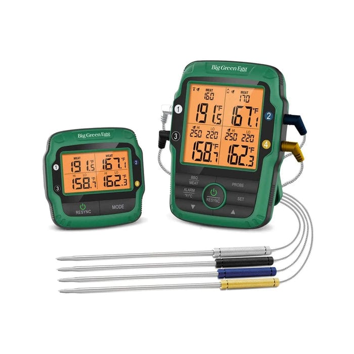 BBQing.com Big Green Egg 4-Probe Meat Thermometer 128003