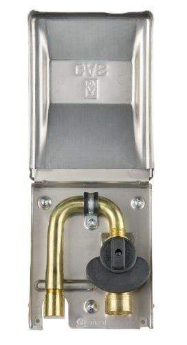 Gas Outlet Box Grey w/ 3/8" valve & quick connect
