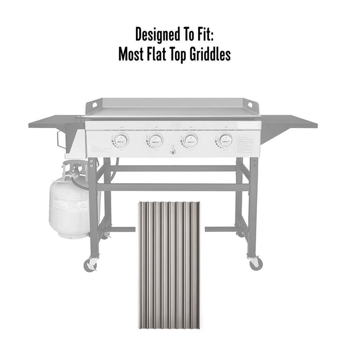BBQing.com GrillGrate 15" Universal Sear 'N Sizzle Grill Grate (For Flat Tops) - NINJA15 NINJA15