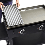 BBQing.com GrillGrate 15" Universal Sear 'N Sizzle Grill Grate (For Flat Tops) - NINJA15 NINJA15