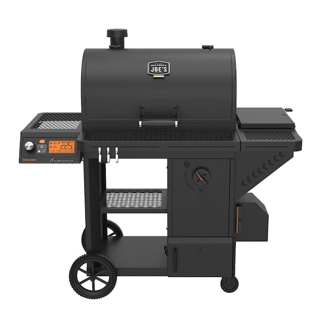BBQing.com Oklahoma Joe's Tahoma Auto-Feed Charcoal Grill and Smoker TAHOMA1200 Charcoal Grill & Smoker