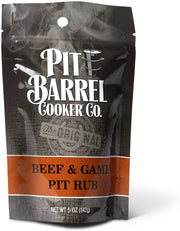 BBQing.com Pit Barrel 5oz Pit Rub - Beef & Games PR0005BG PR0005BG Sauce & Rub 857212003189