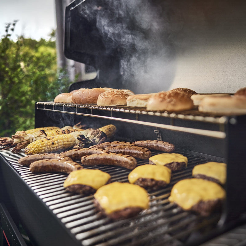 BBQing.com Weber Searwood XL 600 Pellet Grill Black / Pellet 1500121