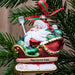 Big Green Egg BGE Christmas Santa's Sleigh Ornament 127617 127617 Accessory Merchandise 665719127617