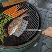 Big Green Egg BGE Stainless Steel Wide Spatula 127426 127426 Accessory Spatula 665719127426