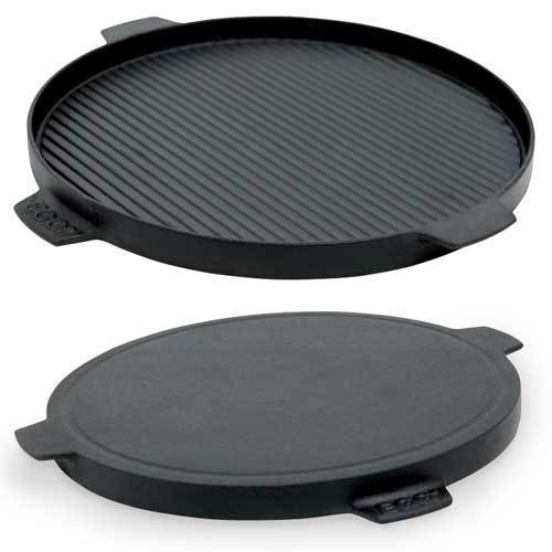 Big Green Egg Big Green Egg 117656 Dual Sided Iron Plancha Griddle 14" 117656 Accessory Griddle 665719117656
