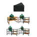 Big Green Egg Big Green Egg 126474 Universal-Fit Egg Cover C (Medium, Large, XLarge EGGs with Expanision Frame; XLarge EGG in Acacia Table) 126474 Accessory Cover Charcoal & Smoker