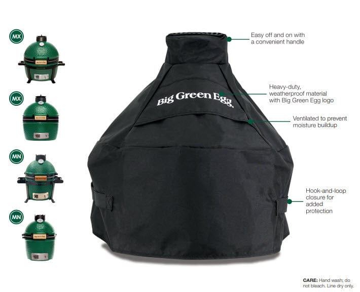 Big Green Egg Big Green Egg 126511 Universal-Fit EGG Cover G (Mini, MiniMax EGGs) 126511 Accessory Cover Charcoal & Smoker 665719126504