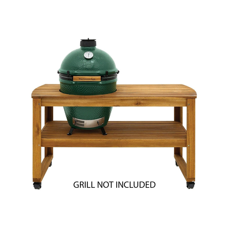 Big Green Egg Big Green Egg - Acacia Wood Table For Large Egg 118257 118257 Charcoal Grill & Smoker 665719118264